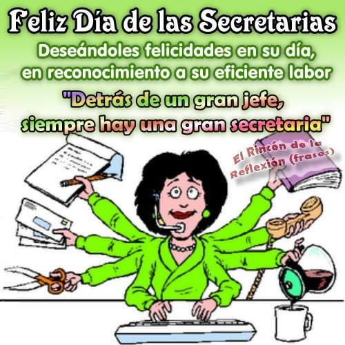 Feliz Día de las Secretarias
