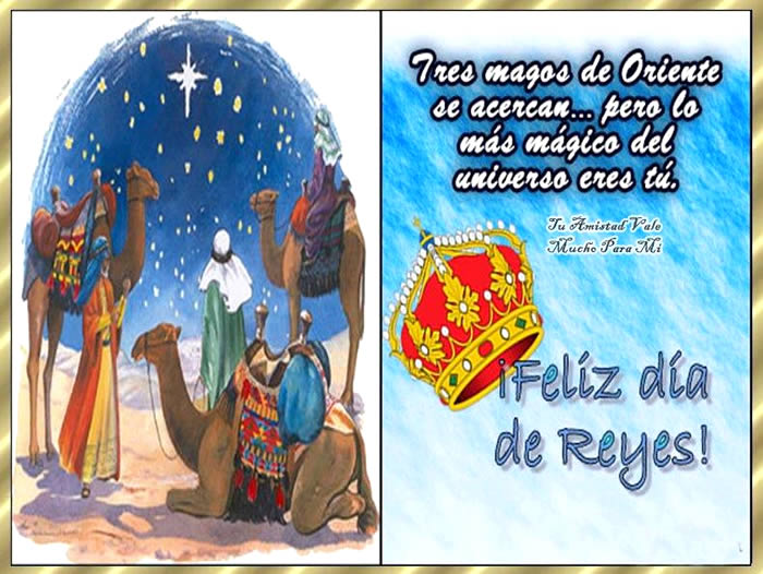 ¡Feliz día de Reyes!